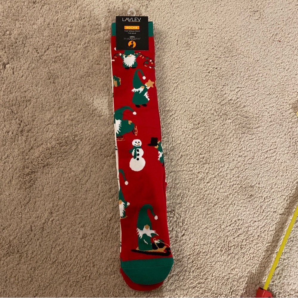 Lavley Christmas Socks OS NWT
